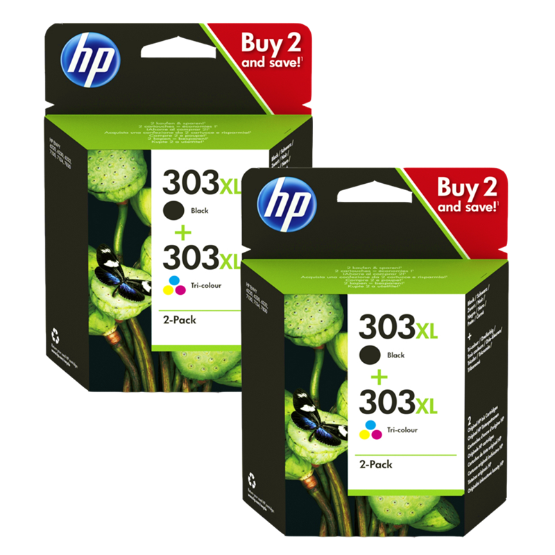 3YN10AE-303XL CARTUCCE ORIGINALI HP ENVY PHOTO 6220 6230 6232 7130 7134