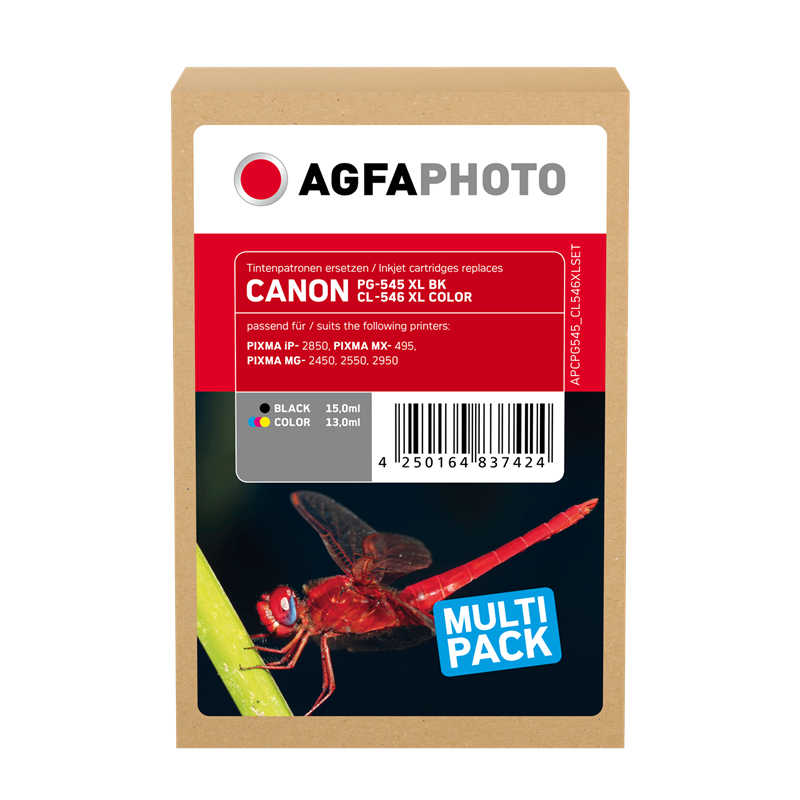 Agfa Photo Multipack nero / differenti colori