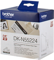 Brother DK-N55224 Rotolo di carta 54mm x 30,48m Bianco