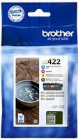 Brother LC-422 Multipack nero / ciano / magenta / giallo