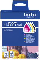 Brother LC527VAL Multipack nero / ciano / magenta / giallo