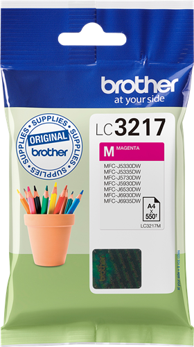 Brother LC3217M magenta Cartuccia d'inchiostro