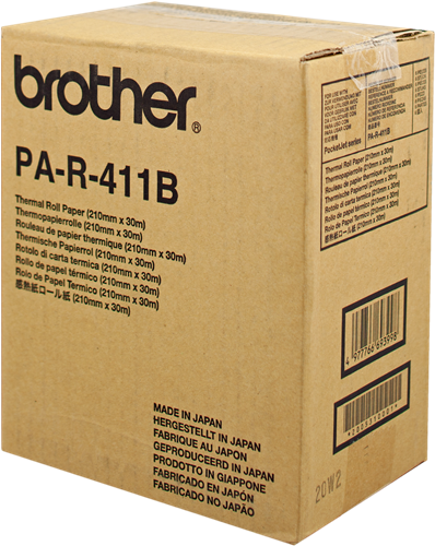 Brother - PAC411- Fogli A4 (100 fogli) carta termica per stampante