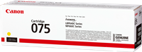 Canon 075 y giallo toner
