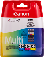 Canon CLI-526 Multipack ciano / magenta / giallo