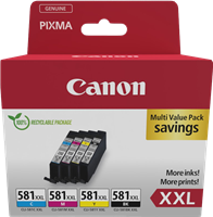 Canon CLI-581 XXL Multipack nero / ciano / magenta / giallo
