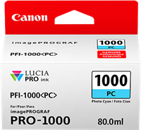 Canon PFI-1000pc ciano (Foto) Cartuccia d'inchiostro