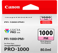 Canon PFI-1000pm magenta (Foto) Cartuccia d'inchiostro