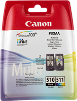 Canon PG-510 + CL-511 Multipack nero / differenti colori