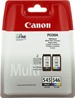 Canon PG-545 + CL-546 Multipack nero / differenti colori