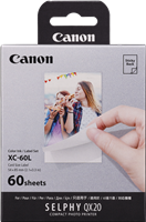 Canon Set di cartucce e carta fotografica XC-60L 54×85 mm differenti colori