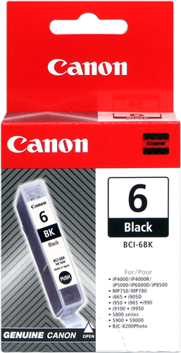 Canon BCI-6bk nero Cartuccia d'inchiostro