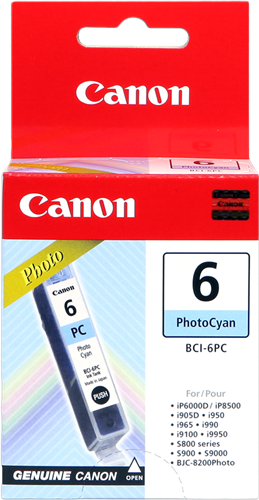 Canon BCI-6pc ciano Cartuccia d'inchiostro