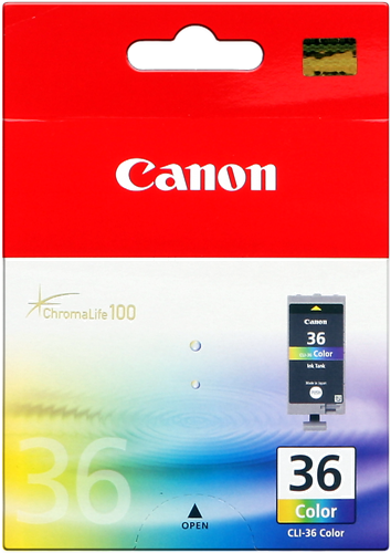 Canon CLI-36 differenti colori Cartuccia d'inchiostro