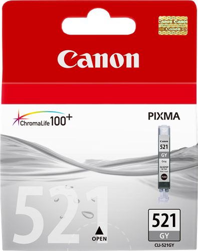 Canon CLI-521gy Grigio Cartuccia d'inchiostro