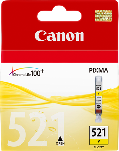 Canon CLI-521y giallo Cartuccia d'inchiostro