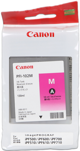 Canon PFI-102m magenta Cartuccia d'inchiostro