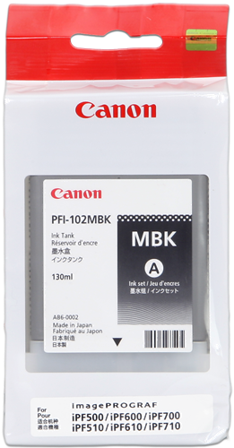 Canon PFI-102mbk nero Cartuccia d'inchiostro