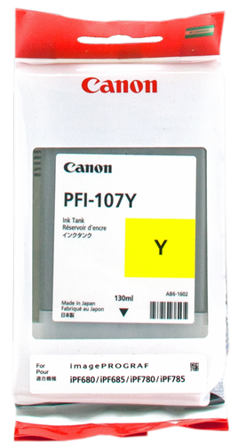 Canon PFI-107y giallo Cartuccia d'inchiostro