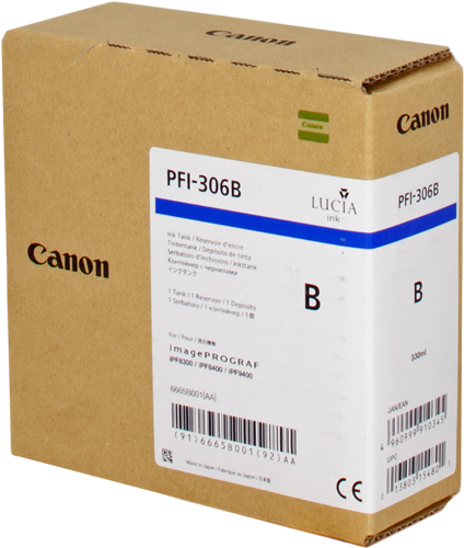Canon PFI-306b Blu Cartuccia d'inchiostro