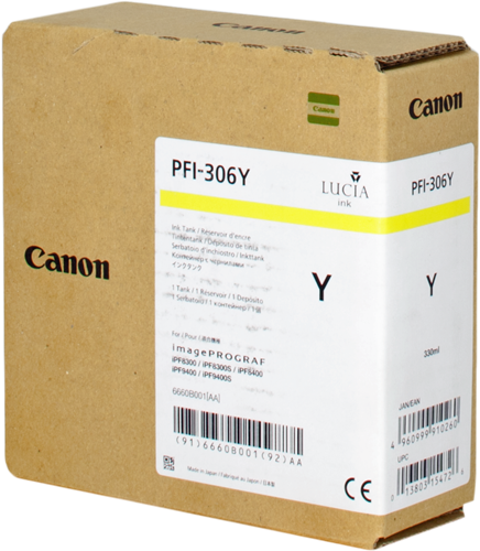 Canon PFI-306y giallo Cartuccia d'inchiostro