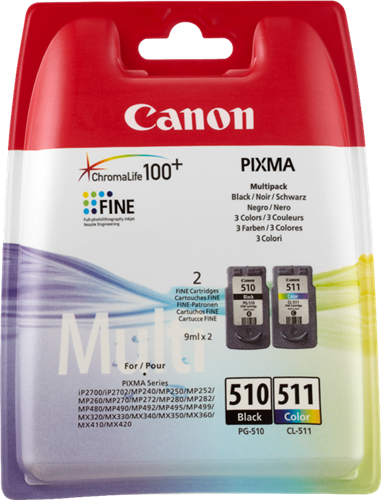 Canon PIXMA MP260 PG-510 + CL-511