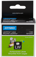 DYMO 11353 Etichette universali 25x13mm Bianco