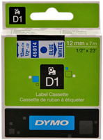 DYMO Nastro Blu su bianco