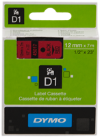 DYMO Nastro Nero su rosso