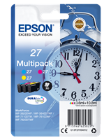 Epson 27 Multipack ciano / magenta / giallo