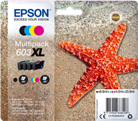 Epson 603XL Multipack nero / ciano / magenta / giallo