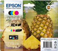 Epson 604 XL Multipack nero / ciano / magenta / giallo