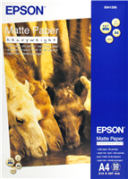 Epson Carta opaca pesante Inkjet A4 Bianco