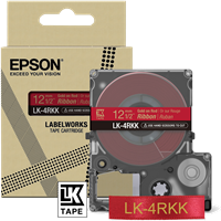 Epson LK-4RKK Nastro orosuRosso