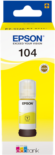 Epson 104 giallo Cartuccia d'inchiostro
