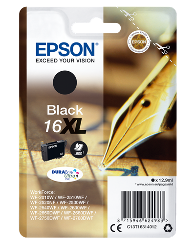 Epson 16 XL nero Cartuccia d'inchiostro