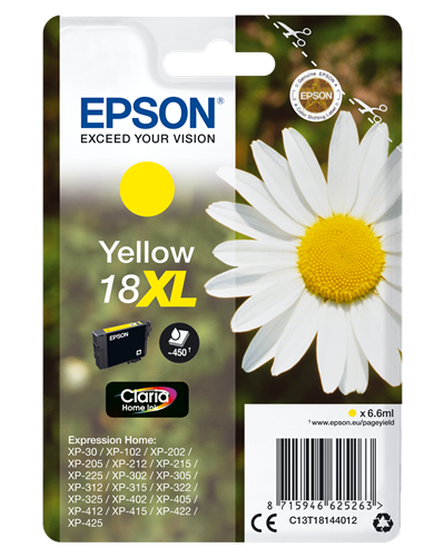 Epson 18 XL giallo Cartuccia d'inchiostro