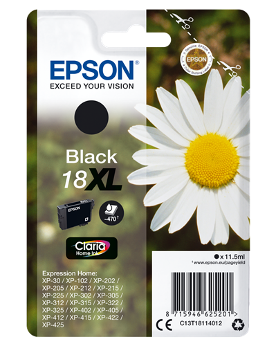 Epson 18 XL nero Cartuccia d'inchiostro