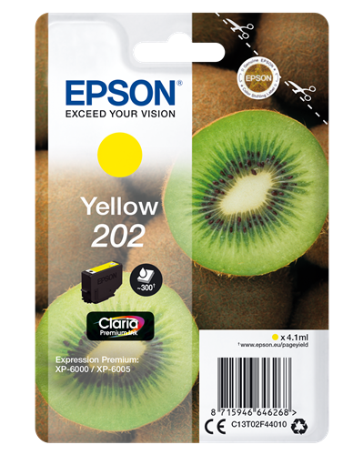 Epson 202 giallo Cartuccia d'inchiostro