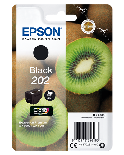 Epson 202 nero Cartuccia d'inchiostro