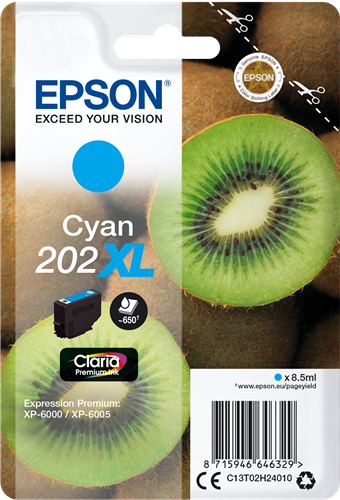 Epson 202XL ciano Cartuccia d'inchiostro