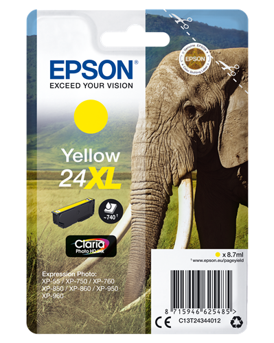 Epson 24 XL giallo Cartuccia d'inchiostro