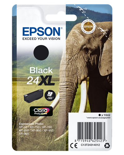 Epson 24 XL nero Cartuccia d'inchiostro