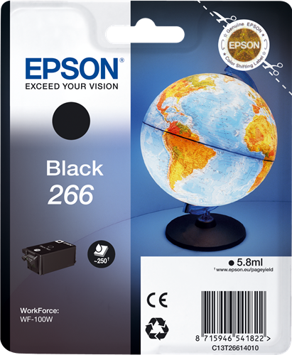 Epson 266 nero Cartuccia d'inchiostro