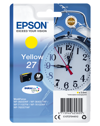 Epson 27 giallo Cartuccia d'inchiostro