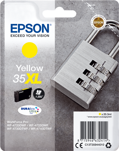 Epson 35XL giallo Cartuccia d'inchiostro