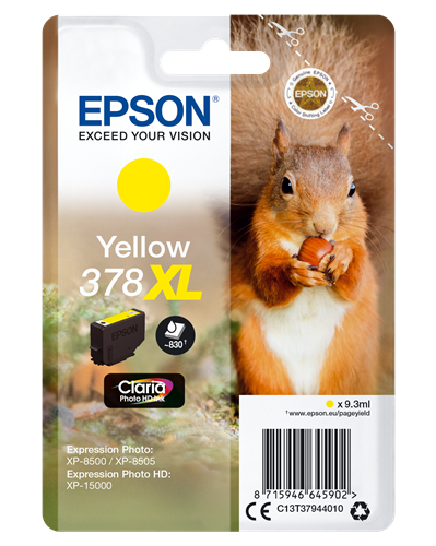 Epson 378XL giallo Cartuccia d'inchiostro