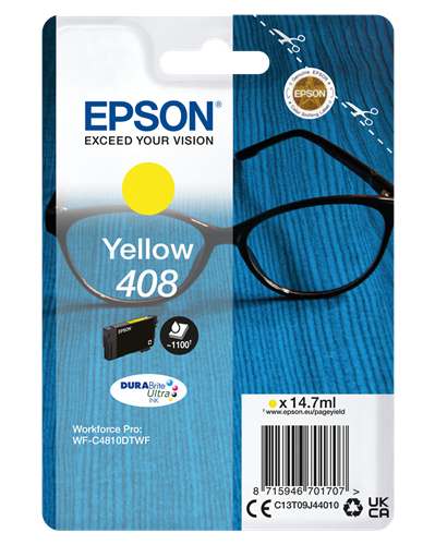 Epson 408 giallo Cartuccia d'inchiostro