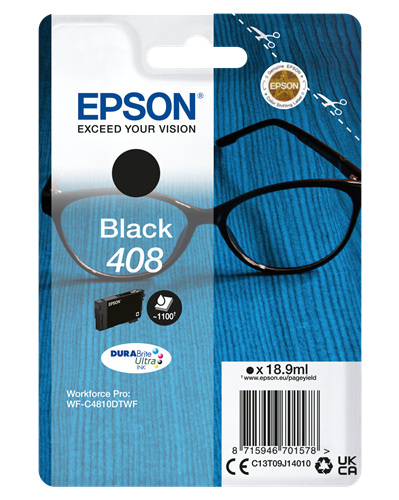Epson 408 nero Cartuccia d'inchiostro