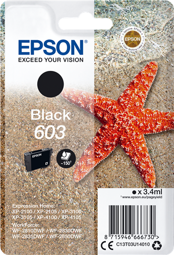 Epson 603 nero Cartuccia d'inchiostro